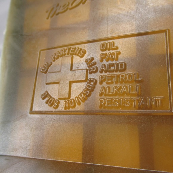 Dr. Martens 1461 Oxford Shoes Mens 13 Orange Corduroy Classic Lace Up Casual EUC - Picture 6 of 16